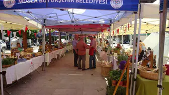 Menteşe’de doğal gıda şöleni