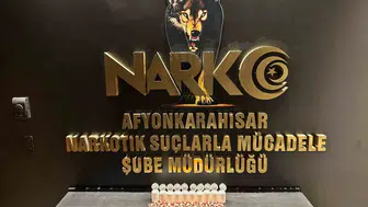 Afyonkarahisar polisinden uyuşturucu operasyonu