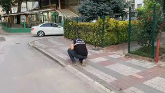 İnegöl sokaklarında silahlı kavga