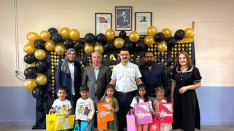 Emirdağ’da öğrencilerin karne günü heyecanı