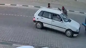Hatay’da kuzen dehşeti kamerada