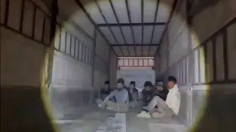 Hatay yolunda tırın dorsesinden kaçak göçmenler çıktı