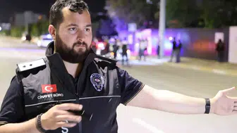 Aksaray polisi gece yarısı şehrin huzuru için düğmeye bastı