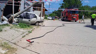 Denizli’de feci kaza Otomobil duvara çarptı, yaşlı çift hayatını kaybetti