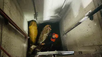 Bingöl'de inşaat alanında şaşırtan kurtarma operasyonu