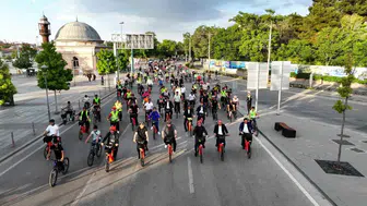 Konya 31 ilçede aynı anda pedallara bastı