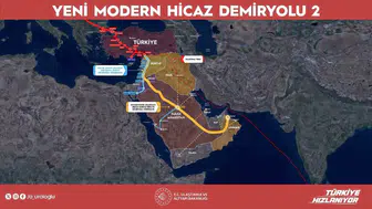 Hicaz Demiryolu projesiyle Avrupa ve Körfez raylarla birleşiyor