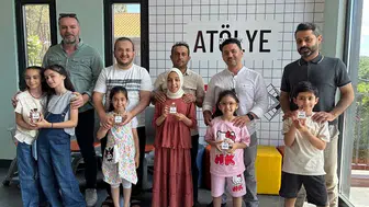 Ümraniye’de babalar ve çocuklar kendi kokularını yarattı