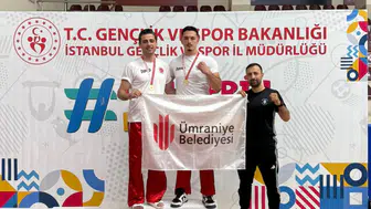 Ümraniyeli kick boksçular İstanbul seçmelerinden dört madalyayla döndü