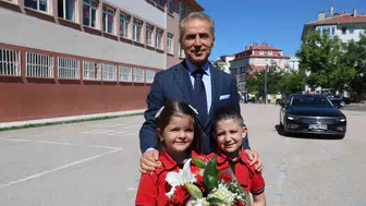 Nevşehir’de karne gününde minik öğrenciden valiye büyük talip