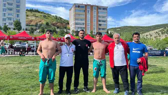 Elazığlı genç güreşçi Yozgat’ta gümüş madalya kazandı