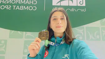 Zonguldaklı Sude Nur Brezilya’da dünya şampiyonu oldu