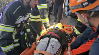 Kayseri'de bisiklet süren çocuk dört metrelik kanala uçtu