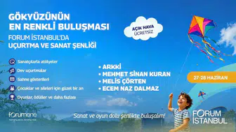 Forum İstanbul çocukları uçurtma ve sanatla buluşturuyor