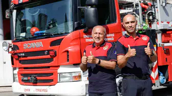 İzmir itfaiyesinde kuşaktan kuşağa süren fedakarlık