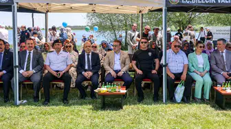 Bilecik'te çevre bilinci için Gölpark'ta bir araya geldiler