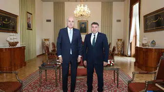 Ulubey Belediye Başkanı İsa Türkcan TBMM Başkanı Kurtulmuş ile görüştü