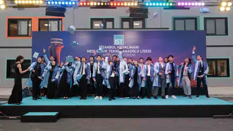 İstanbul Havalimanı kendi okulundan yetişen ilk mezunlarını uğurladı