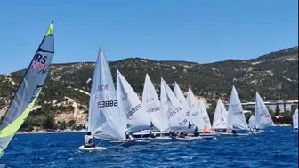 Foça'nın rüzgarı milli sporcuları olimpiyat yolunda ağırladı