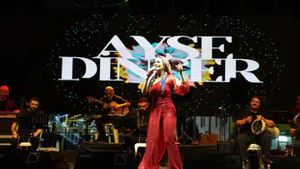 Koçarlı festivalinde sahne Ayşe Dinçer ile şenlendi