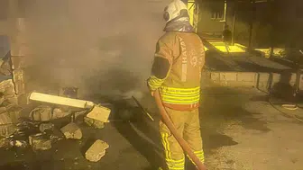 Reyhanlı’da korkutan çatı yangını