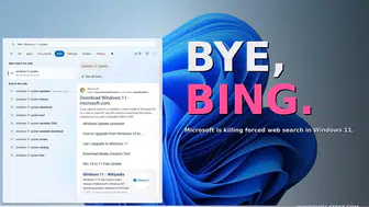 Windows 11 arama çubuğundaki Bing dayatması sona eriyor