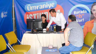 Ümraniye’de iş arayanlar ve işverenler meydanda buluşuyor