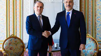 Hakan Fidan ve Bayramov İstanbul'da bir araya geldi