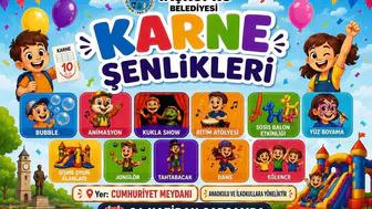 Taşköprü’de karne heyecanı şenlik havasında kutlanacak