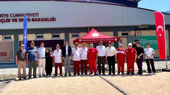 Devrek’te gaziler ve huzurevi sakinleri Bocce sahasında buluştu