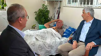 Kahta Belediye Başkanı Hallaç babaların kapısını çaldı