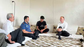 Siverek’te yaralanan öğrencilere karneleri evlerinde teslim edildi