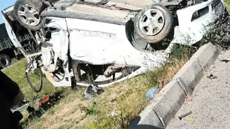 Kayseri'de cezaevi aracı kaza yaptı 7 kişi yaralı