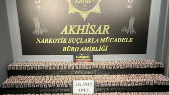 Manisa narkotik operasyonunda zehir tacirlerine büyük darbe