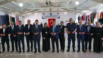 Beşevler köyünde kadınların el emeği görücüye çıktı