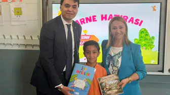 Pazaryeri’nde karne günü heyecanı yaşandı