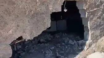 Ceylanpınar'da kahvaltı keyfi traktörün eve girmesiyle kabusa döndü