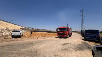 Şanlıurfa’da anız yangını çıkaranlara ve ekiplere engel olanlara operasyon