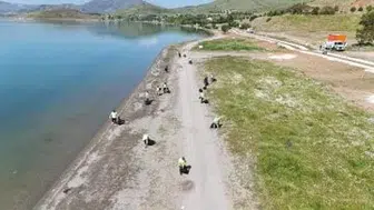 Hazar Gölü sezona tertemiz giriyor
