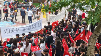 Menteşe sokaklarında yüz yıllık bağımsızlık ateşi yeniden yandı