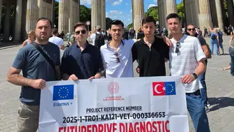 Turgutlu’daki öğrenciler Almanya’da otomotiv devinde staj yaptı