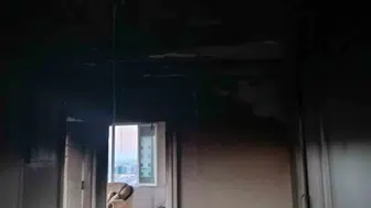 Kayapınar’da dokuzuncu katta korkunç yangın