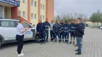 Aras EDAŞ ekipleri direksiyon başında daha dikkatli olacak