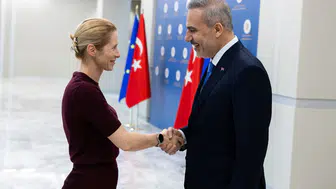 Hakan Fidan Ankara’da AB heyetiyle masaya oturdu