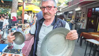 Burhaniye’deki mezatta tarihi İshak Paşa tabağı vitrine çıktı