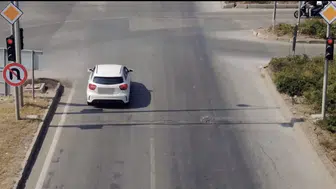 Eskişehir trafiğindeki kural tanımazlıklar kamera kayıtlarına yansıdı