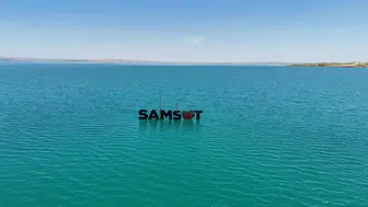 Atatürk Barajı doldu taştı Adacıklar sulara gömüldü