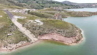 Kayseri’de milyonlarca yıllık fosil yatağı sular altında kaldı