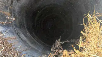 Tire’de 20 metrelik kuyuya düşen kişi ekiplerce kurtarıldı