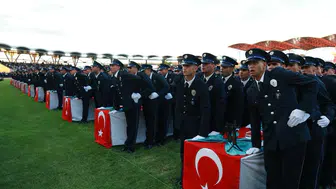 Emniyet teşkilatına 13 bin 610 yeni polis katıldı